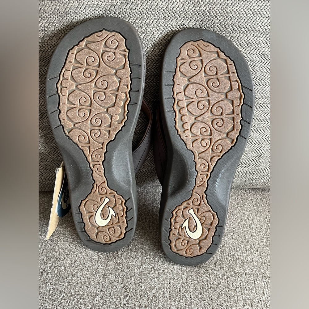 OluKai Women’s Ohana Dk Java/Dk Java Flip Flop Sa… - image 8